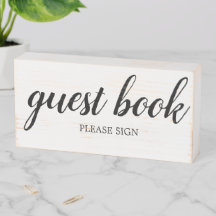 guest book