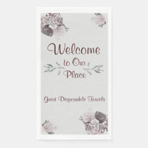 Guest Disposable Towels Welcome Our Place
