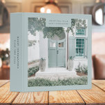 Guest Information Vacation Rental Elegant Sage 3 Ring Binder<br><div class="desc">A minimalist elegant vacation rental binder featuring a large photo on a sage green background with modern typography. The perfect versatile binder for the guest information for your villa,  cottage or holiday home! A great way to welcome guests to your rental property and help them to settle in!</div>