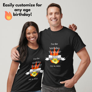 Guest of Honor 'Hot Tamale' Funny 50th Birthday T-Shirt