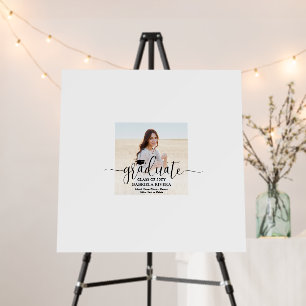 Guest Signatures Graduation Party Photo Autograph Foam Board