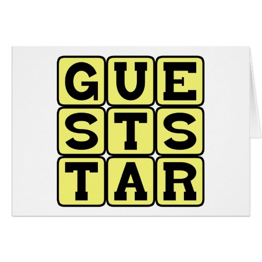 Guest Star, Featured Actor (Front Horizontal)