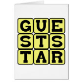 Guest Star, Featured Actor (Front)