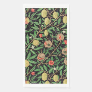 GUEST TOWEL : WILLIAM MORRIS : POMEGRANATES