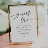 Guest Tree Fingerprint GuestBook Sign