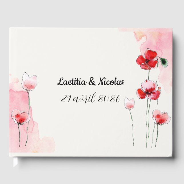 Guestbook "Poppies" (Front)
