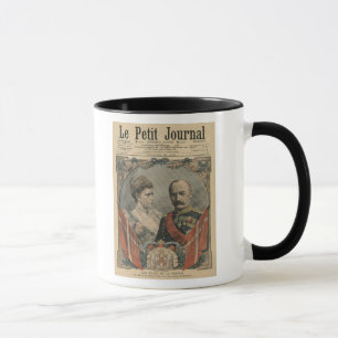 Guests of France, King Frederick VIII and Queen Mug