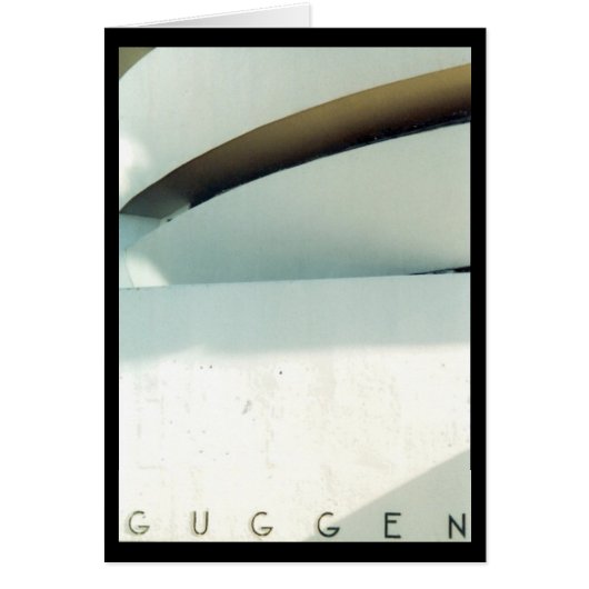 guggen heim cards (Front)