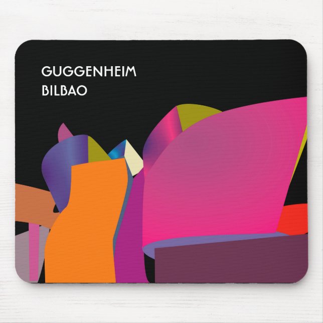 Guggenheim Bilbao Mouse Pad (Front)
