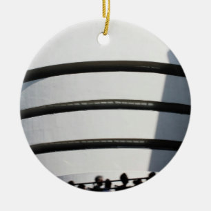 Guggenheim in NYC Ceramic Ornament