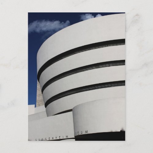 Guggenheim Museum in New York City Postcard