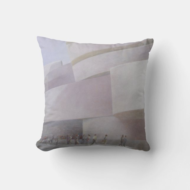 Guggenheim Museum New York 2004 Throw Pillow (Front)