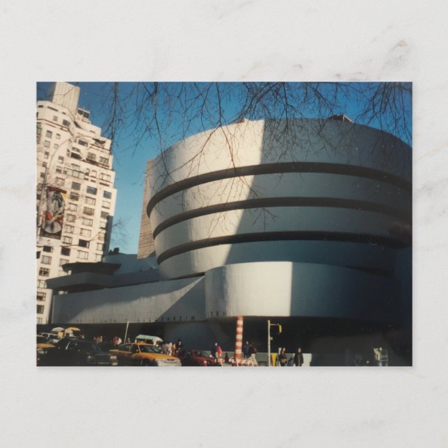 guggenheim museum postcard (Front)