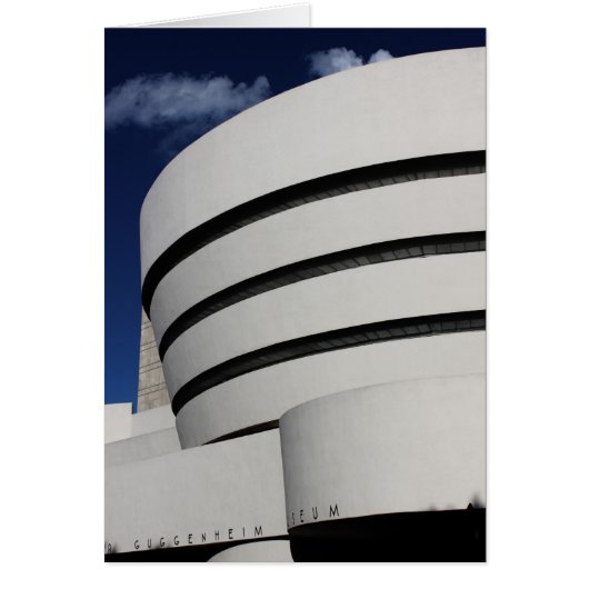 Guggenheim, New York City Cards (Front)