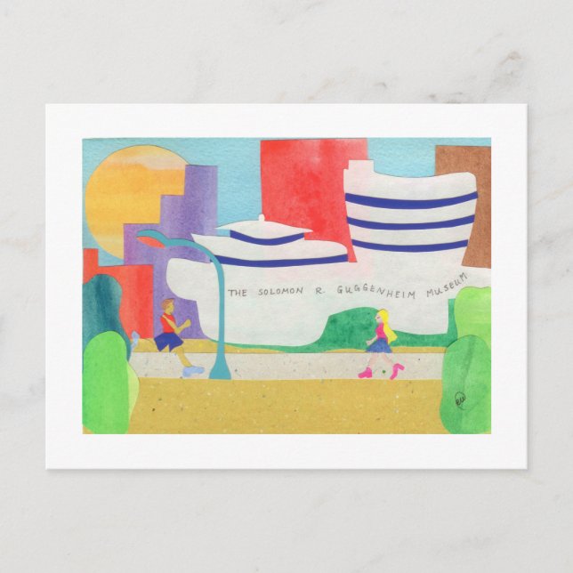Guggenheim Postcard (Front)