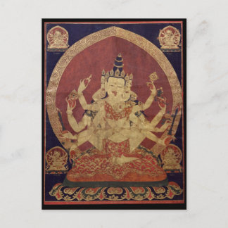 Guhyasamaja Tibetan Buddhist Deity Postcard
