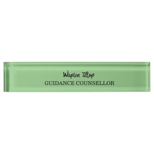 Guidance Counsellor Desk Nameplate