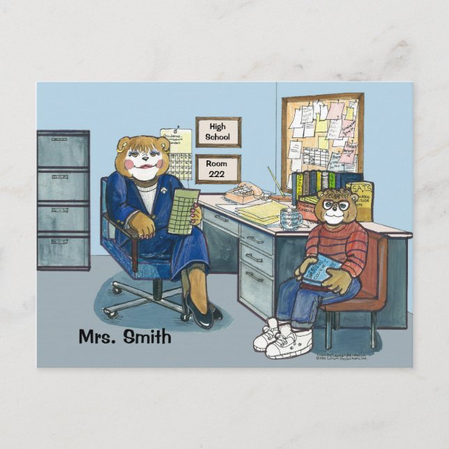 Guidance Counselor Appointment Post Card (Front)