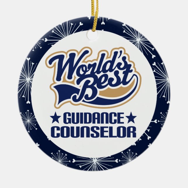 Guidance Counselor Gift Ornament (Front)
