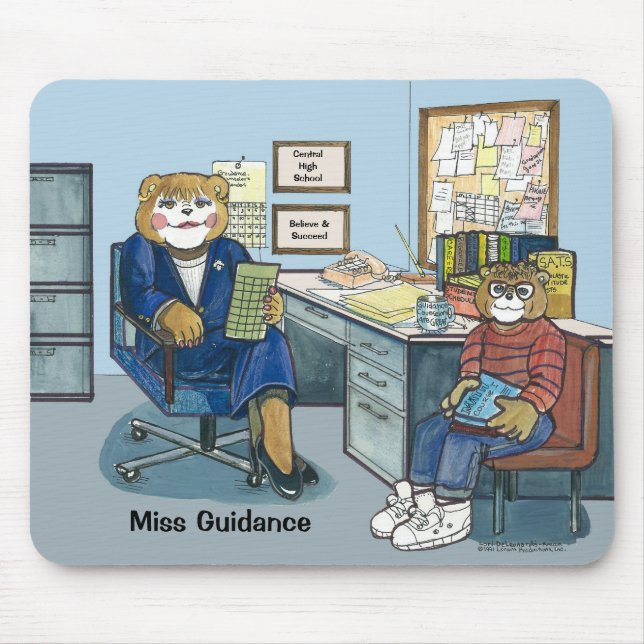Guidance Counselor Mousepad (Front)