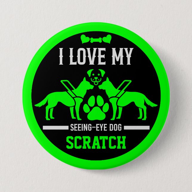 Guide Dog Gifts Button (Front)