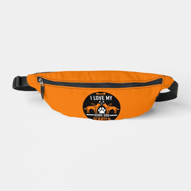 Guide Dog Gifts Fanny Pack (Front)