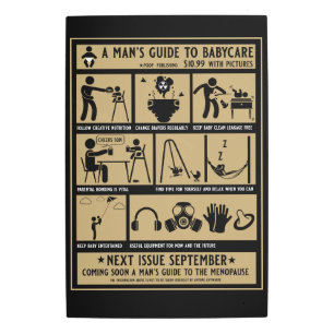 Guide Gifts For New Dads Metal Print