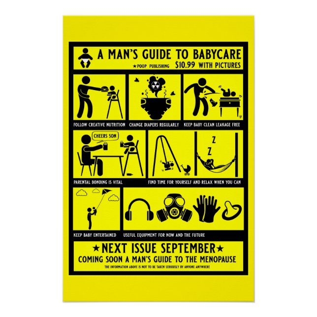 Guide Gifts For New Dads Poster (Front)