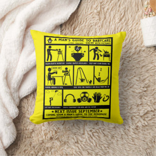 Guide Gifts For New Dads Throw Pillow