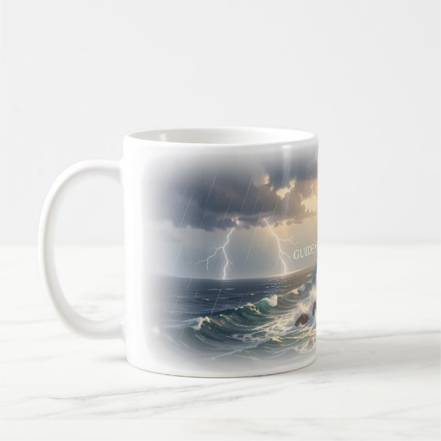 Guide Me Home Lighthouse Mug (Left)
