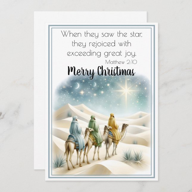 Guided by Glory Holiday Card (Front/Back)