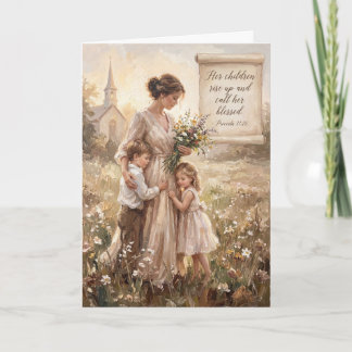 Guided by Her Light Mother's Day Card