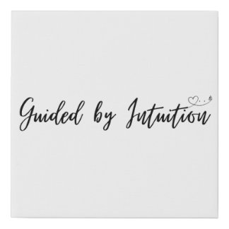 Guided by Intuition Canvas Wall Art