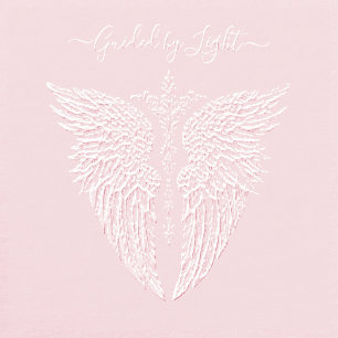 Guided By Light Angel Wings Protection Spiritual Embosser