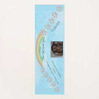 Guided by Pawprints to the Rainbow Yoga Mat