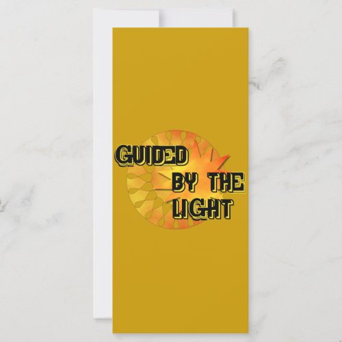 Guided by the Light Bookmark