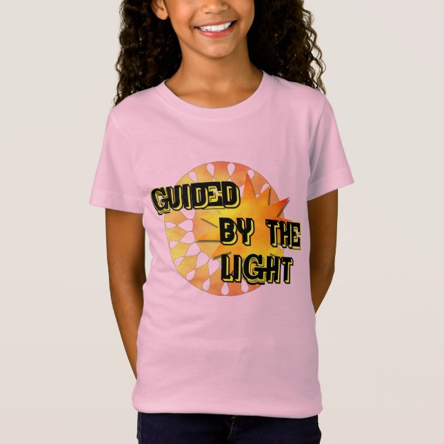 Guided by the Light Kids' T-Shirt (Front)