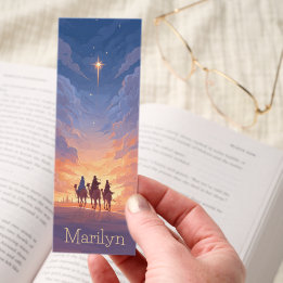 Guided by the Star – Personalized Magi Bookmarks