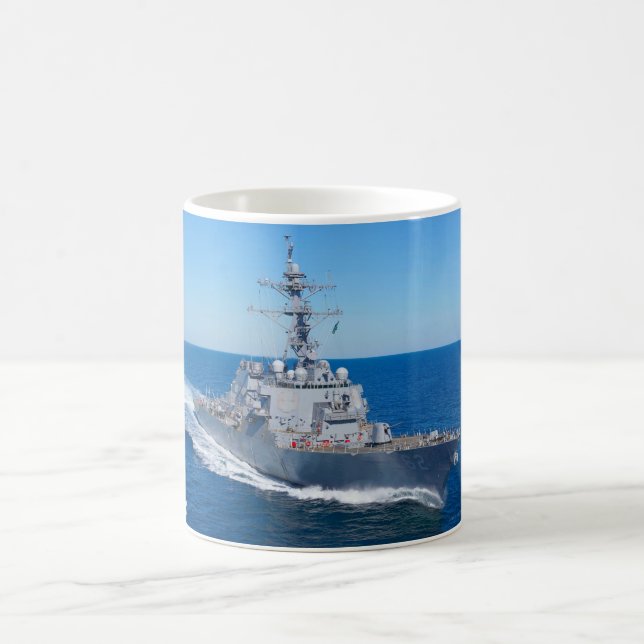 GUIDED-MISSILE DESTROYER – DDG-62 Mug (Center)