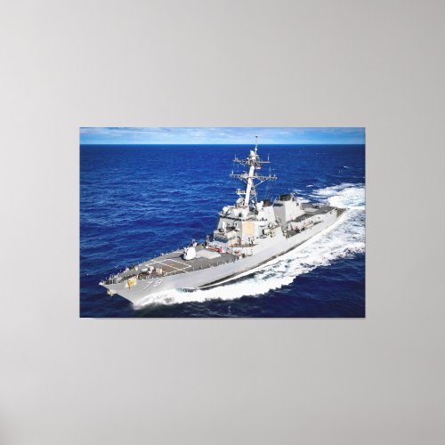 GUIDED_MISSILE DESTROYER  DDG_79 40x60 Canvas Print