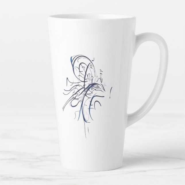 Guidelines Latte Mug (Right)