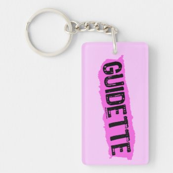 Guidette Keychains by Method77 at Zazzle