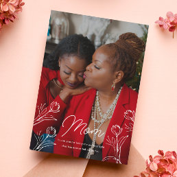 Guiding Light Mother&#39;s Day Photo Flat Card