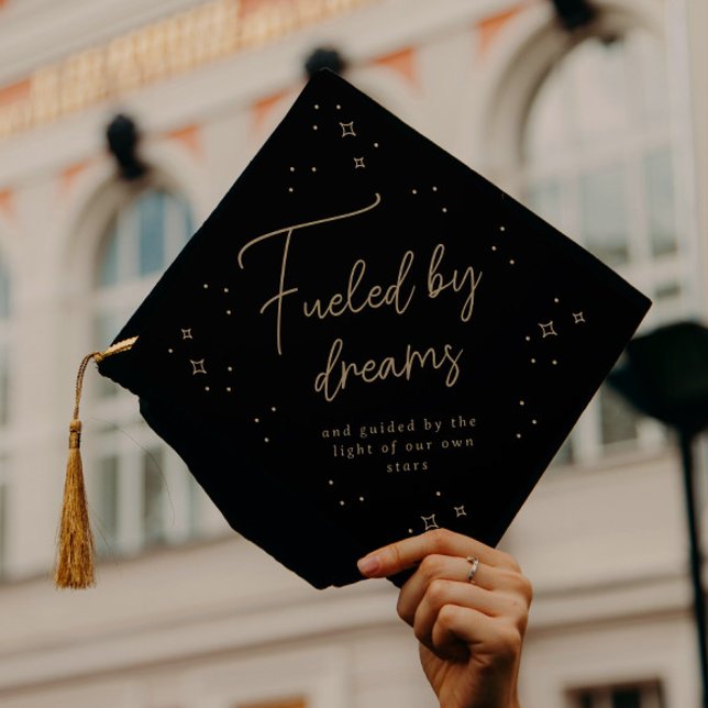 Guiding Stars Inspirational Quote Graduation Cap Topper (Creator Uploaded)