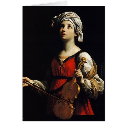 Guido Reni- St Cecilia Cards (Front)