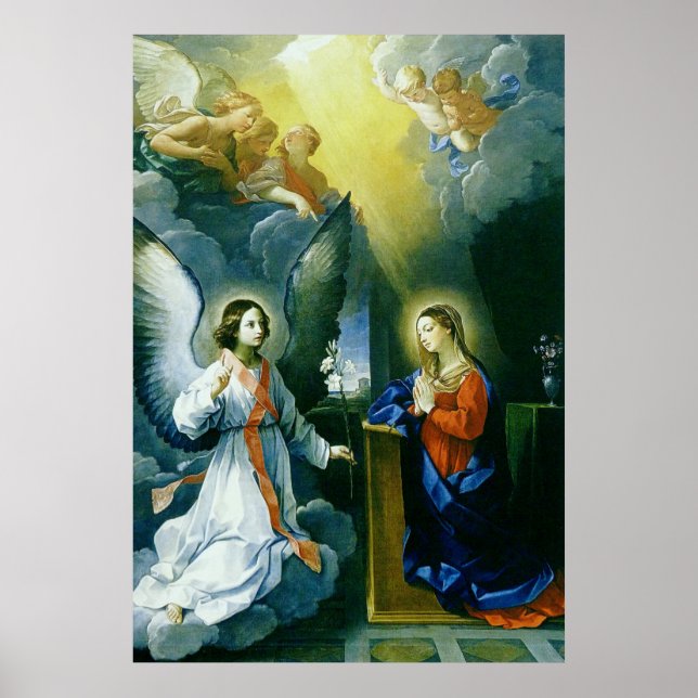 Guido Reni - The Anunciation - 1629 Poster (Front)