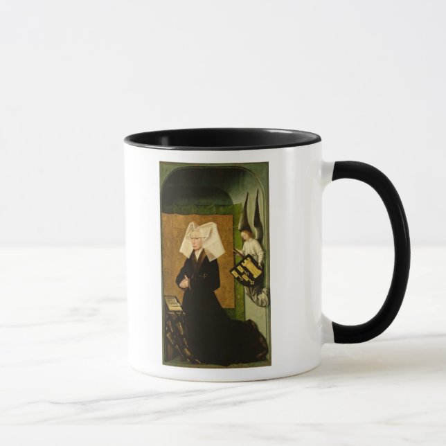 Guigone de Salins, wife of the donor Mug (Right)
