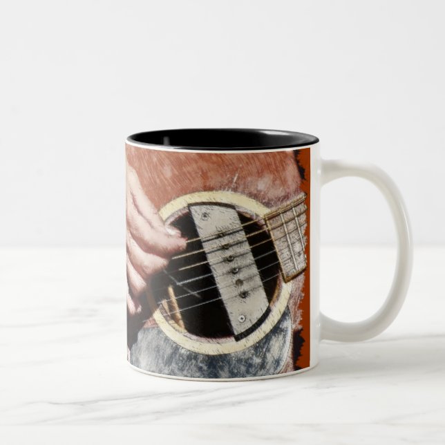 GUIITAR PLAYER Music Lover Mugs (Right)