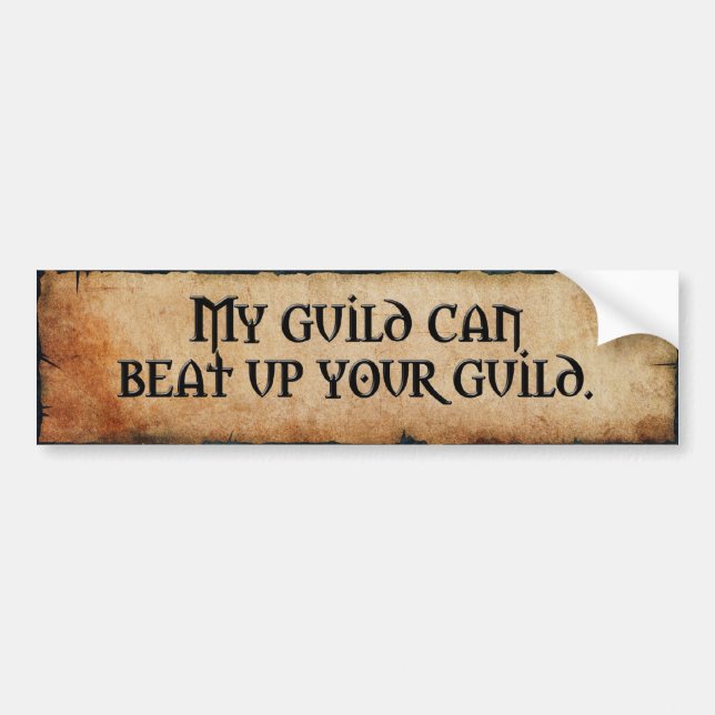 Guild Bumper Sticker (Front)