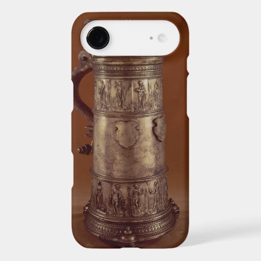 Guild tankard, silvered pewter, 1564 Case-Mate iPhone case (Back)